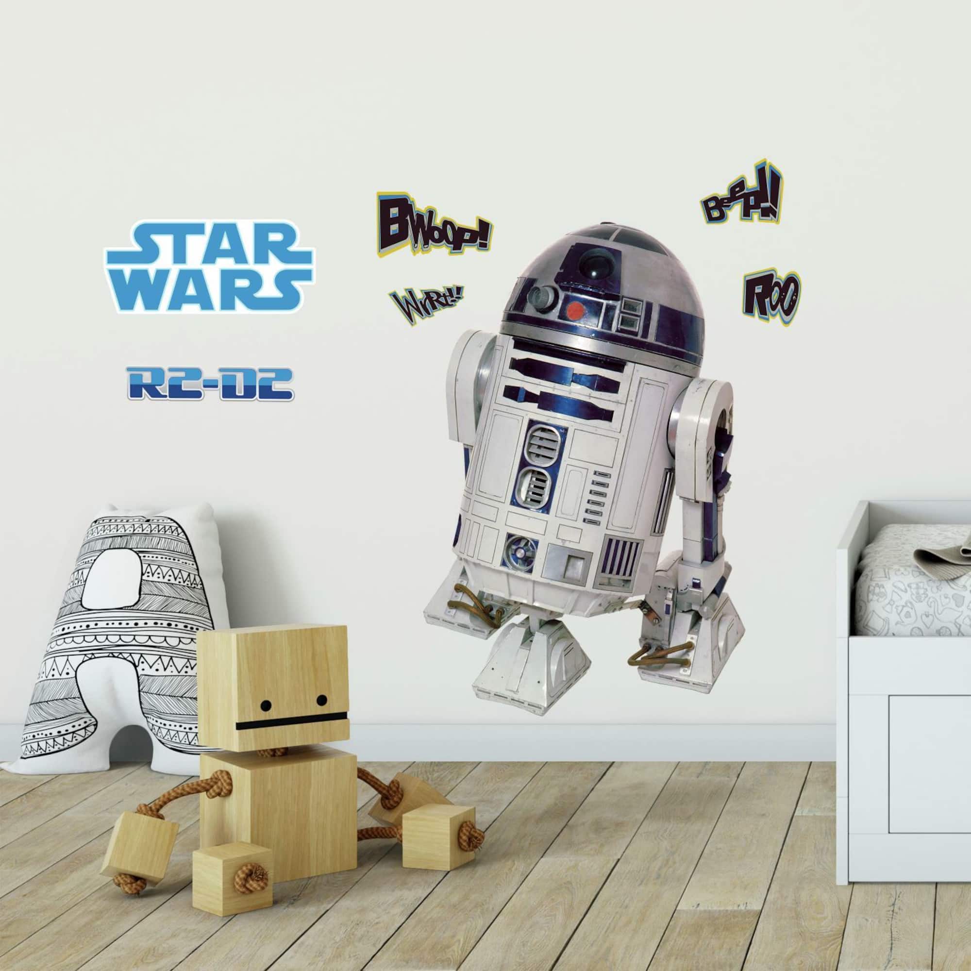 RoomMates Star Wars R2D2 Peel & Stick Giant Wall Decal